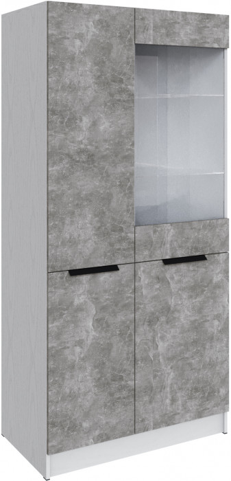 Набор мебели для гостиной "Мадрид", Белый/Ателье светлое