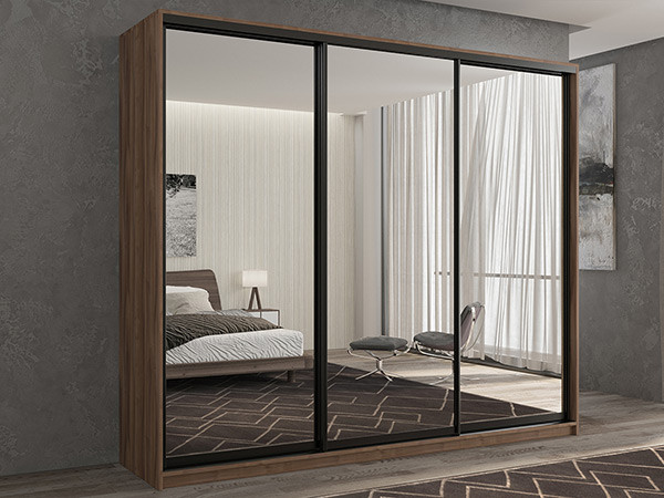 Шкаф-купе Кааппи 1 Орех Тьеполло 210х45х230 см