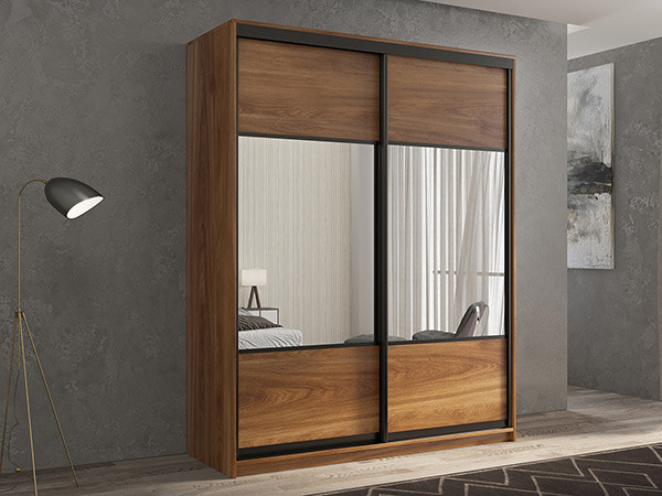 Шкаф-купе Кааппи 6 Кастелло Бренди 120х45х230 см