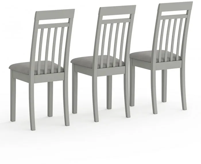 Три стула Мебель--24 Гольф-11 разборных, серый