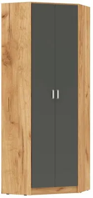 Мартина Шкаф угловой (Крафт / Графит)