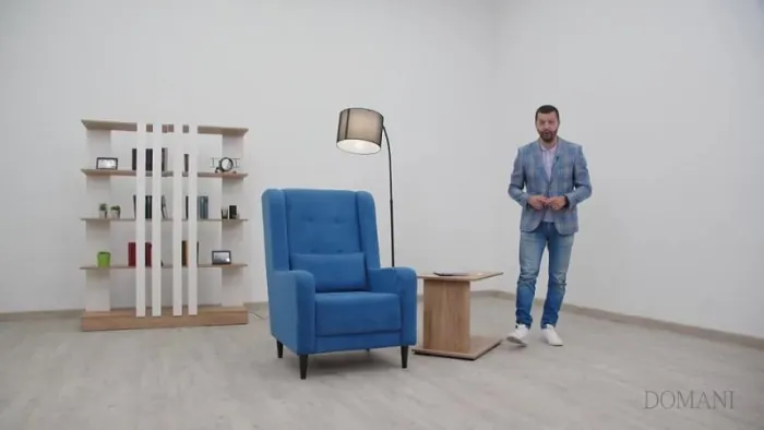 Кресло Корк светло-серый