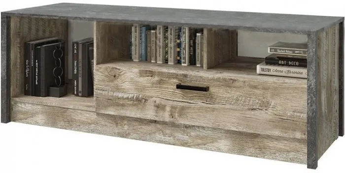 Модульная гостиная Амели (Дуб Юкон / Бетон темный)