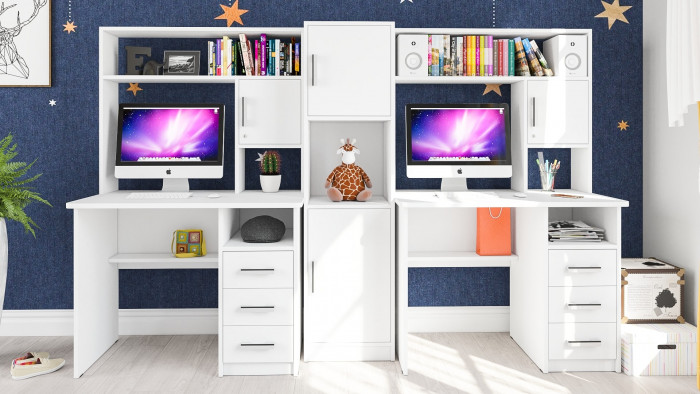 С-МД-СК9 Компоновка № 04, белый шагрень