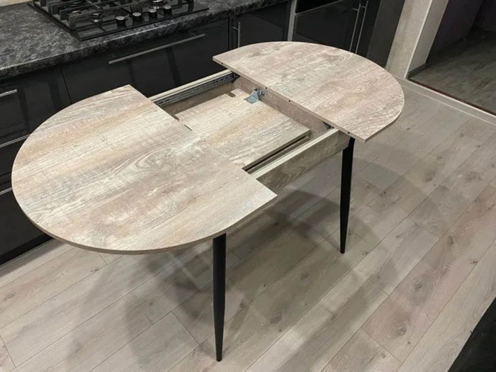 Обеденная группа Стиль-1 / Стул Х 4 шт. / Бетон темный/черный / бид 21