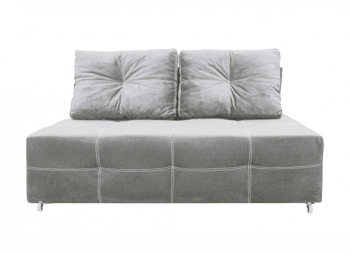 Диван-аккордеон Марс мини, сп.м. 120х200, велюр серый