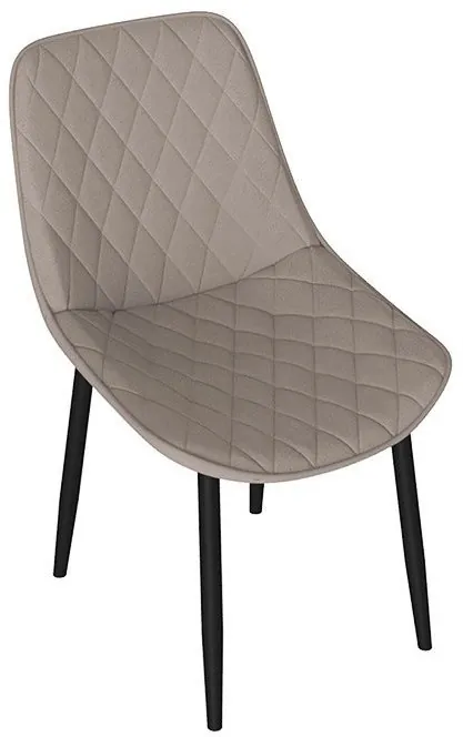 Оскар Стул (Белый муар/Велюр L005 синий)