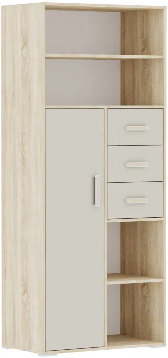 Модульная детская спальня Бланка, набор 2, Дуб сонома/Кашемир