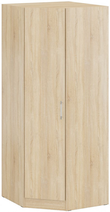 Спальня Стандарт 4-1400Я, дуб сонома/фасады ТВ тумбы МДФ белый глянец