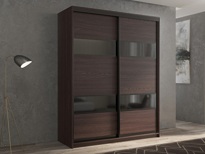 Шкаф-купе Кааппи 7 Венге 160х45х230 см