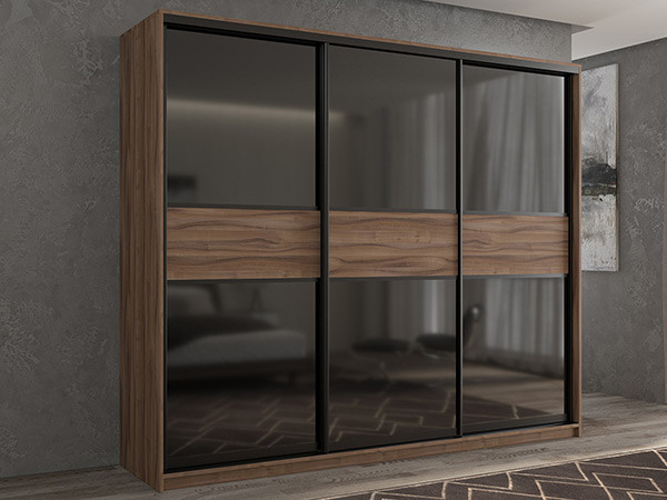 Шкаф-купе Кааппи 12 Орех Тьеполло 180х60х230 см