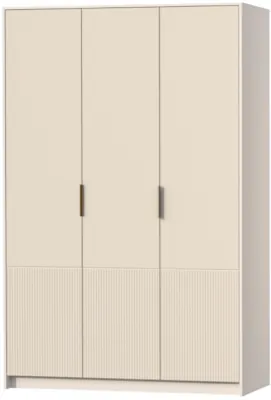 Шкаф 3-х створчатый Кэт-3, Кашемир/Тирамису матовый
