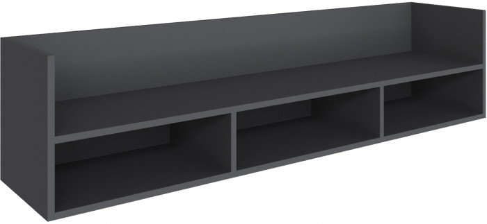 Набор мебели для гостиной "Мадрид", Графит/Дуб делано