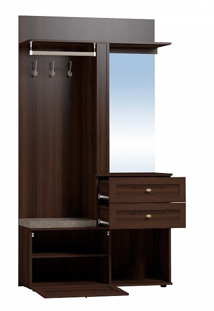 Шкаф МЦН Шерлоск 70, орех