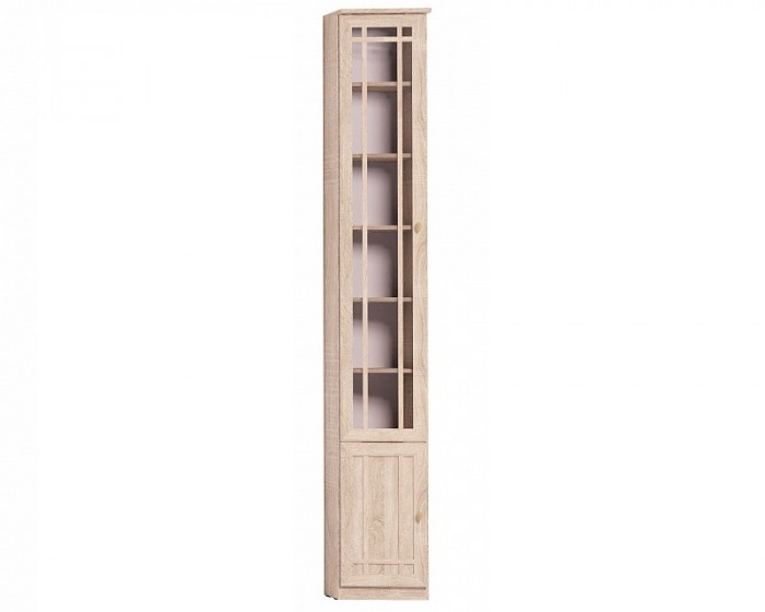 Шкаф книжный Шерлоск 34 левый, дуб сонома