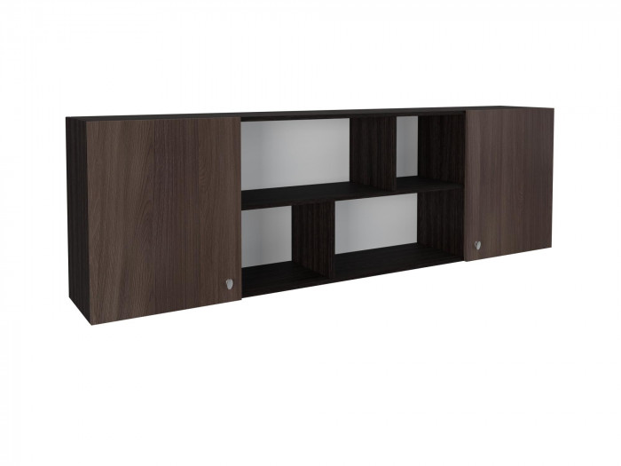 Полка надкроватная Венге/Дуб Шамони