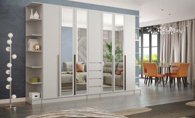 Шкаф Мадрид, композиция 2, Кашемир