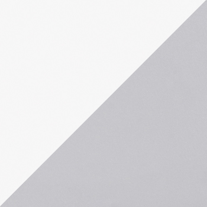 Торонто Компоновка № 23, цвет белый шагрень/стальной серый, ШхГхВ 234х84,4х149,7 см., сп. м. 800х1900 мм., б/м, основание есть, универсальная сборка