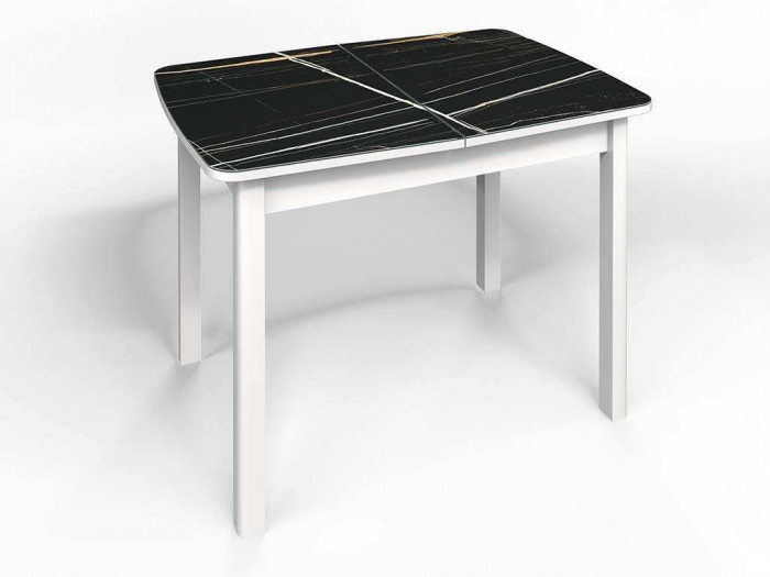 Стол СМ-3 Флорида опора массив прямая белый