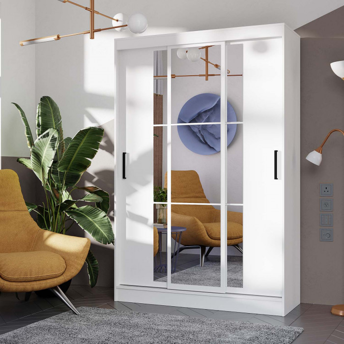 Шкаф-купе "Тайм" ШКК-03 Белый