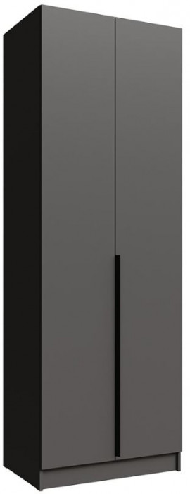 Шкаф Мадрид (0,8) без зерк. графит серый