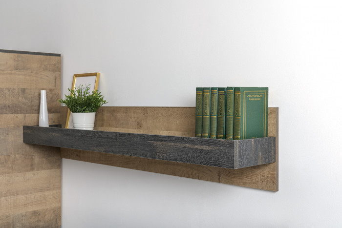 Трувор Гостиная 065, дуб гранж песочный/интра