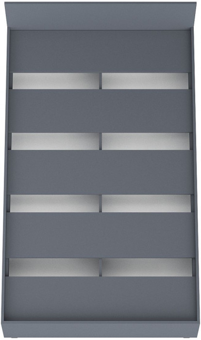 Мори Кровать 1200, графит