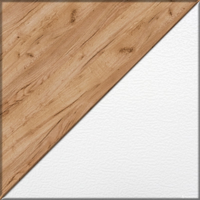 Лидер-8 Шкаф МД 20Б + Тумба МД 3.15, цвет белый шагрень/крафт золото, ШхГхВ 120х37,5х190 см., НЕ универсальная сборка