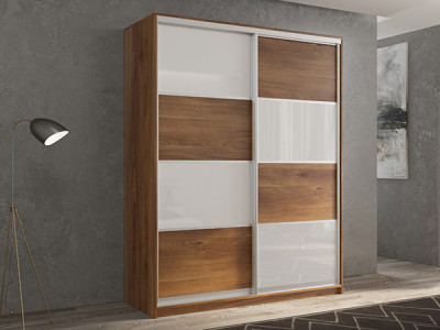 Шкаф-купе Кааппи 14 Кастелло Бренди 140х60х230 см