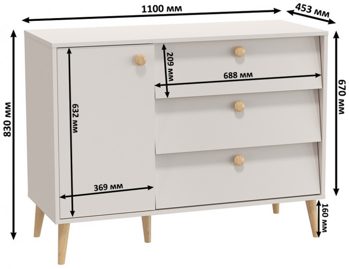 Афина Спальня 11-1600, цвет кашемир серый, сп.м. 1600х2000 мм., б/м, основание есть - фанера