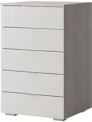 Комод "Алекса" ясень белый