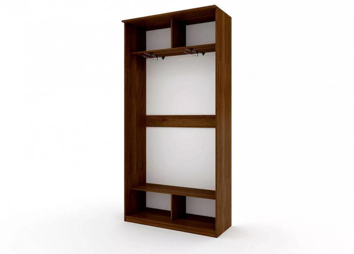 Шкаф купе Модерн 1190х450 2-х дверный глухой венге/ясень