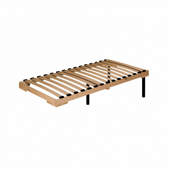 Кровать с ортопедическим основанием (дерево) 90х200 Баухаус 5, дуб