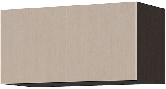 Антресоль 800 Машенька (800х400х380) Фасад БЕЛФОРТ/Корпус ВЕНГЕ