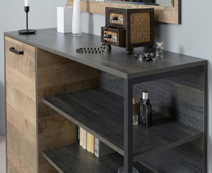 Трувор Прихожая 162, дуб гранж песочный/интра