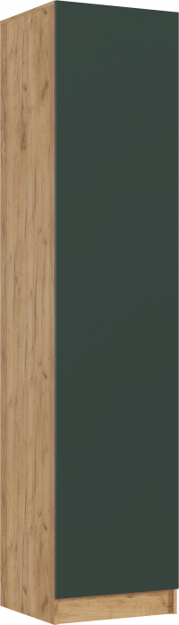 Пенал, Дуб крафт золотой/Изумрудный