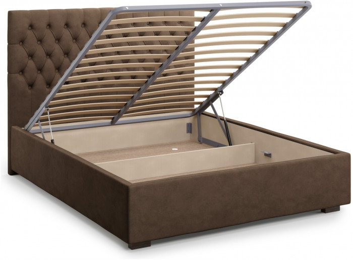 Кровать Nemi 180 с подъемным механизмом, Velutto 23