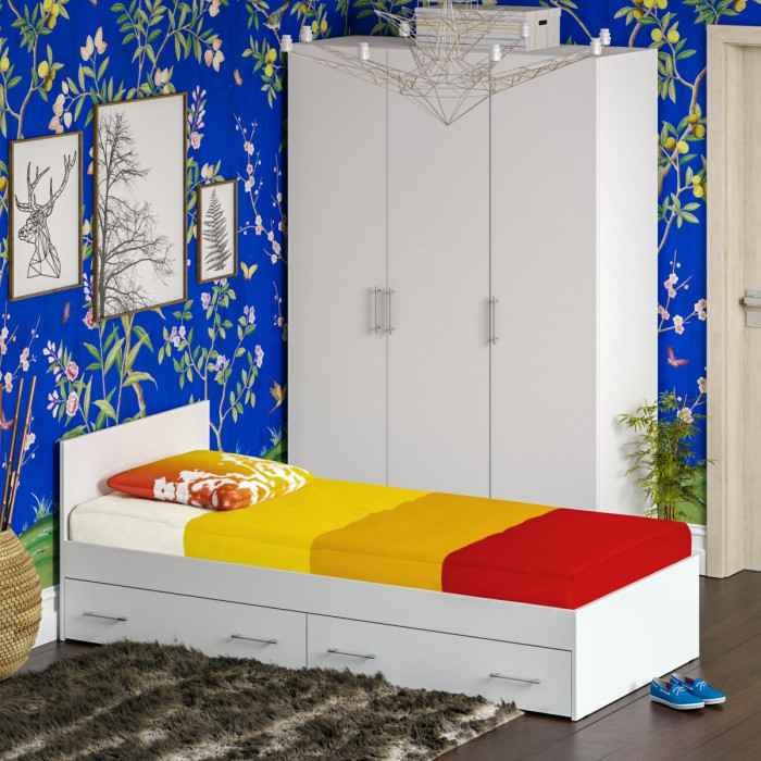 Спальня Стандарт 1-0900Я, белый