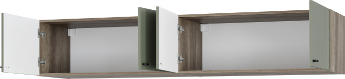 Шкаф навесной "Олива" ШКН-04 Дуб каньон/МФ12