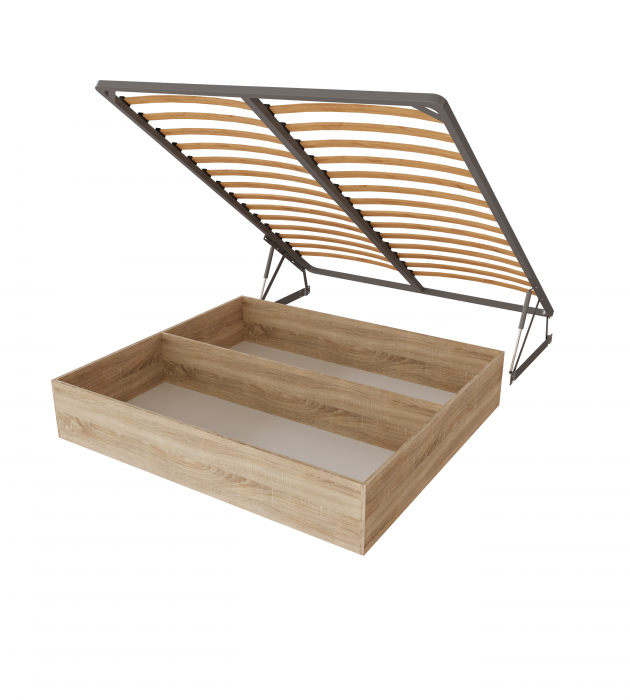 Рио Кровать интерьерная 140 бирюза квадрат, ПМ