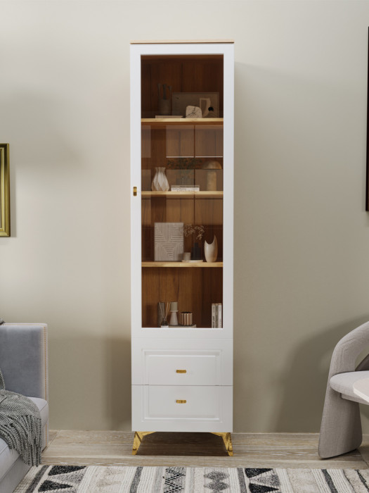 Шкаф-витрина Вега Сапфир