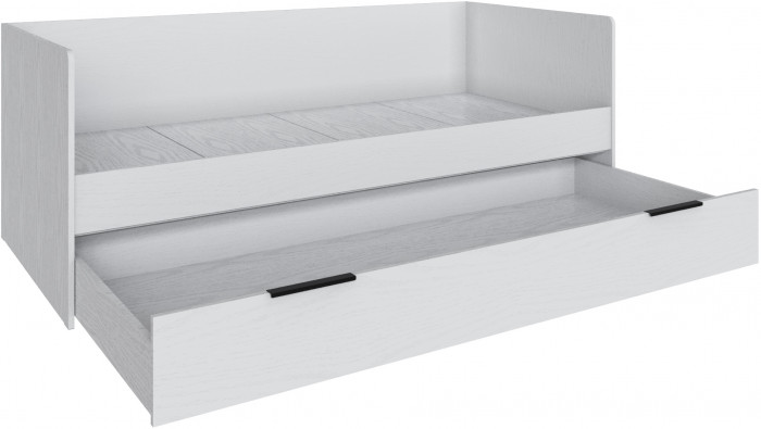 Кровать Мадрид (0,9) универсальная, Белый