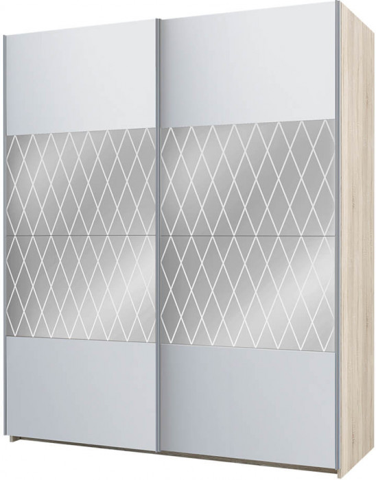 Fortune-14  1800_600/600/600 сонома/сонома+белый+з.№5