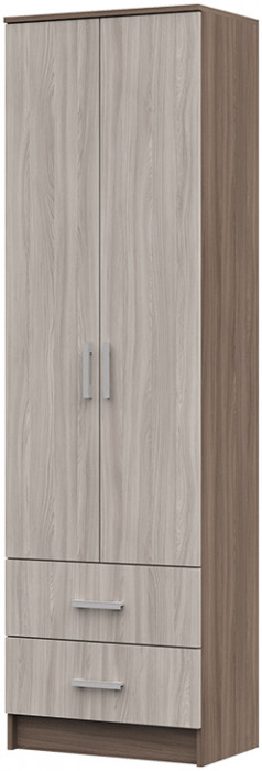 ШК-201 Машенька ЛДСП шкаф полка (600*2020*380) шимо темный/шимо светлый