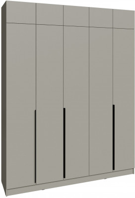 Шкаф 2,0 с антресолью Мадрид, Мокко