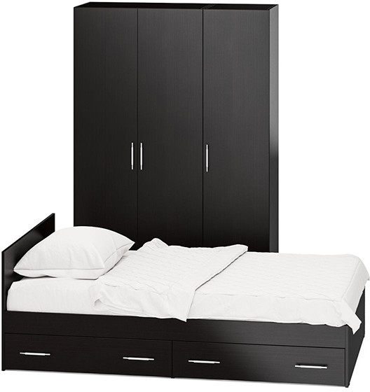 Спальня Стандарт 1-1200Я, венге