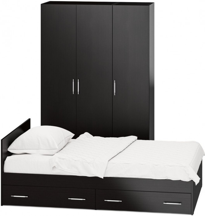 Спальня Стандарт 1-1200Я, венге