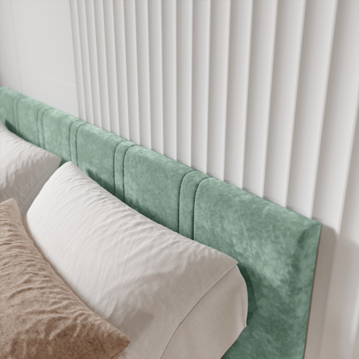 Кровать с подъемным механизмом Ника КР-13 140х200, Эвкалипт