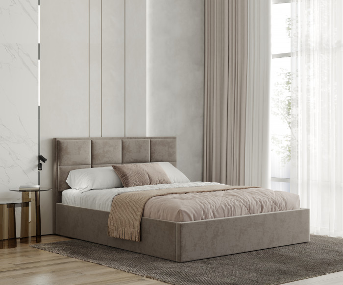 Кровать 160х200 с реечным настилом Линда КР-16, Муссон