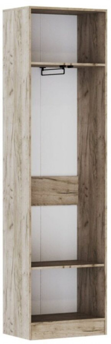 Прихожая Руэлла, композиция 2, дуб крафт серый/дуб крафт белый